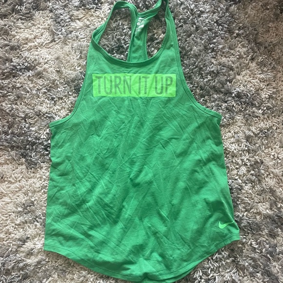 Nike Red Dri-FIT Racerback Tank Tops - Picture 6 of 6